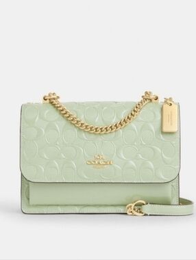 Coach Klare Signature Leather Shoulder Bag
